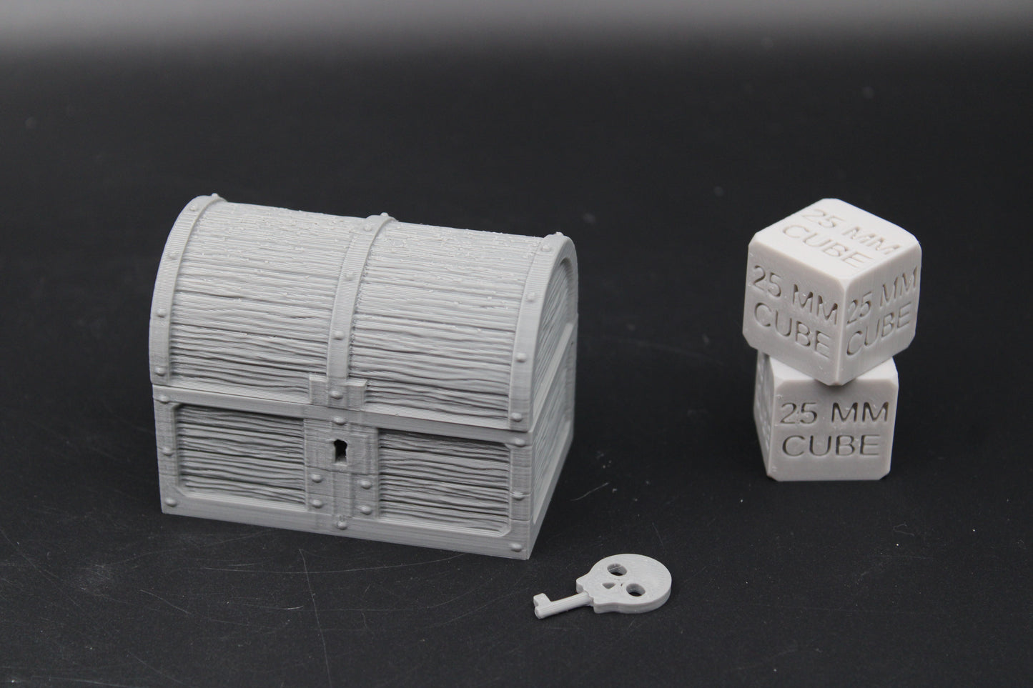 Treasure Chest Dice Trinket Box