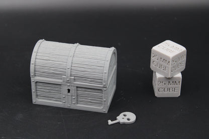 Treasure Chest Dice Trinket Box