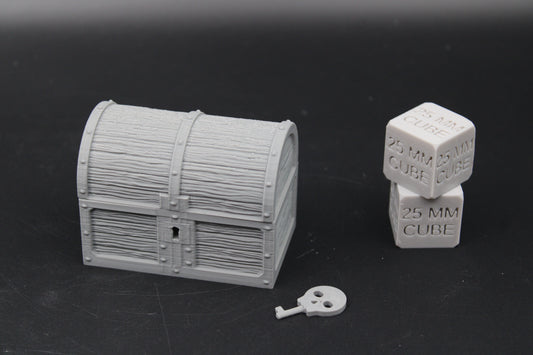 Treasure Chest Dice Trinket Box