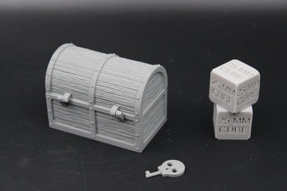Treasure Chest Dice Trinket Box