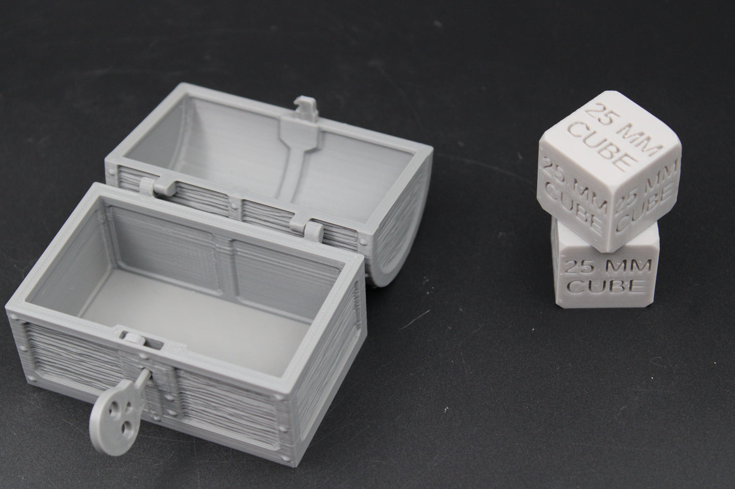 Treasure Chest Dice Trinket Box