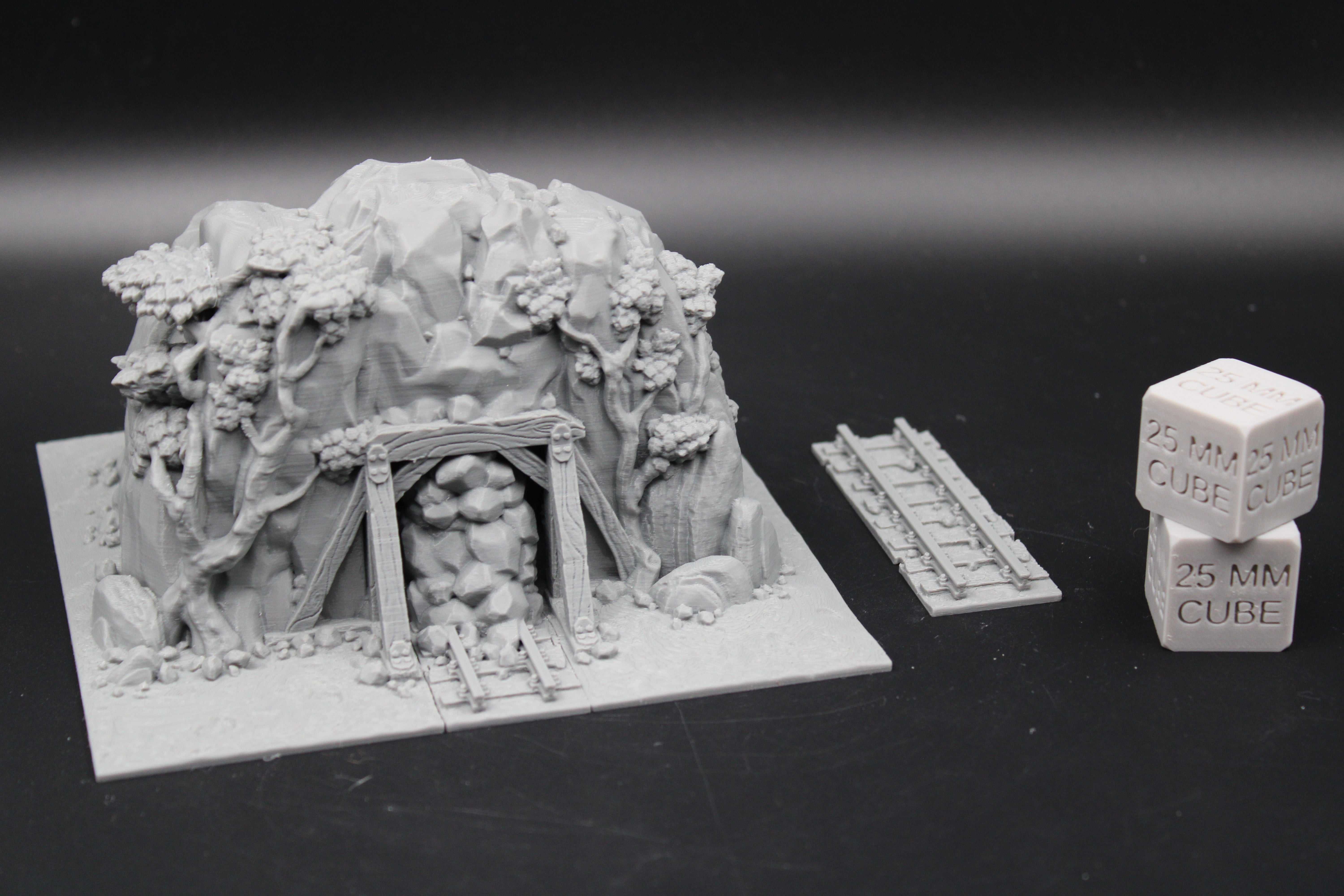 Rpg Mine Sign Tabletop Terrain Fantasy Mine Entrance Dnd RPG wargame skirmish 28-32m ...
