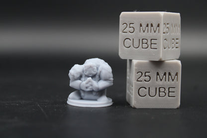Wise Stone Rock Oracle Sage Small Miniature Dnd RPG wargame skirmish 28mm 32mm