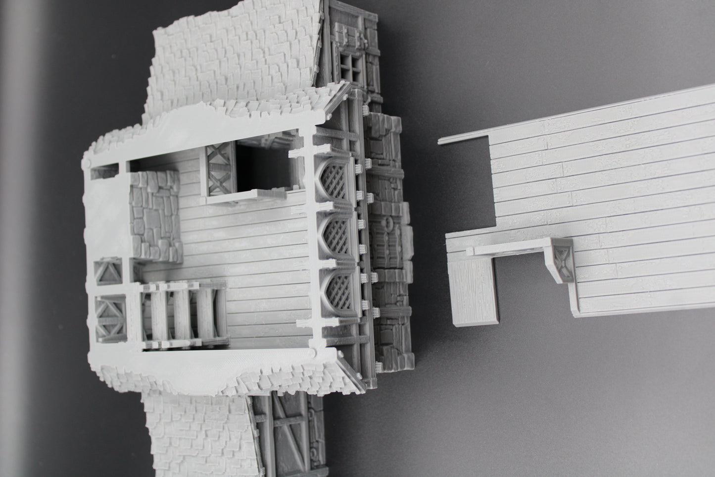 Tabletop Terrain Fantasy Farmhouse Manor Estate House Dnd RPG wargame skirmish 28mm