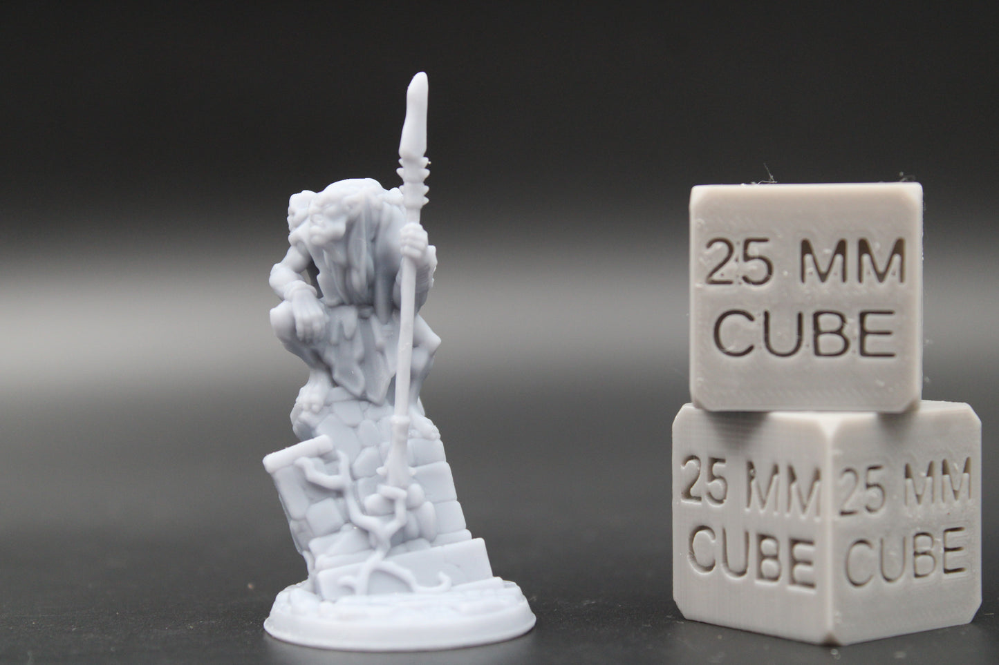 Goblin Warband Minion Warrior Fighter Grunt Spear 2of3 32mm Miniature Dnd Skirmish