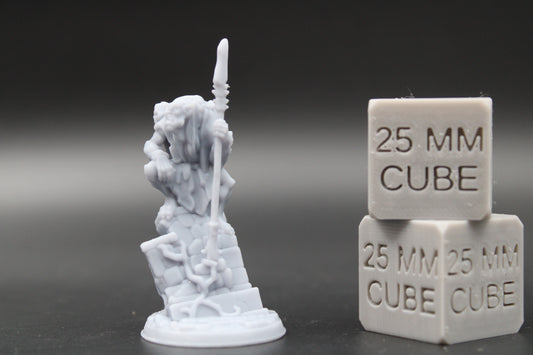Goblin Warband Minion Warrior Fighter Grunt Spear 2of3 32mm Miniature Dnd Skirmish