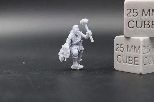 Cultist Zealot Fanatic Minion 7of12 28mm Miniature Dnd Skirmish