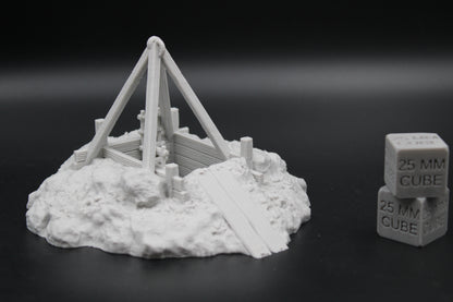 Tabletop Terrain Fantasy Mine Entrance Dnd RPG wargame skirmish 28mm