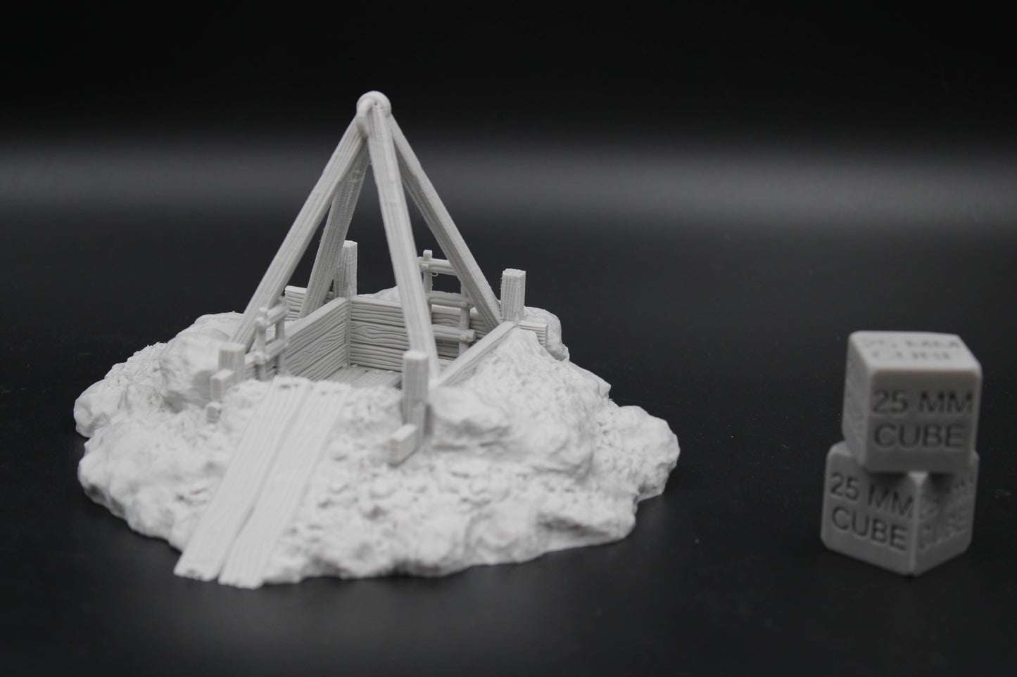 Tabletop Terrain Fantasy Mine Entrance Dnd RPG wargame skirmish 28mm