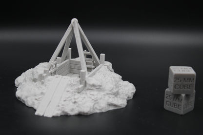 Tabletop Terrain Fantasy Mine Entrance Dnd RPG wargame skirmish 28mm