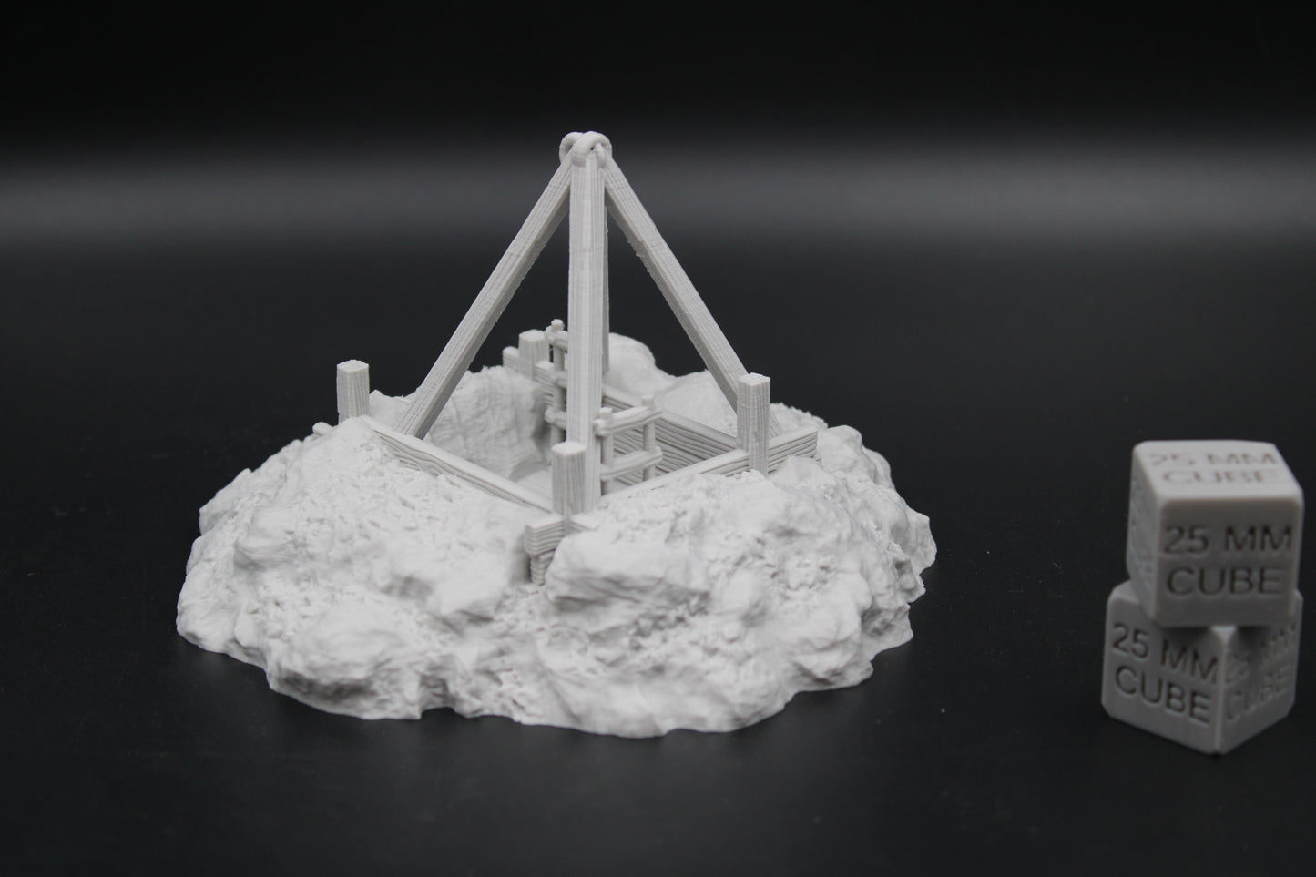Tabletop Terrain Fantasy Mine Entrance Dnd RPG wargame skirmish 28mm