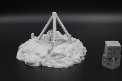 Tabletop Terrain Fantasy Mine Entrance Dnd RPG wargame skirmish 28mm