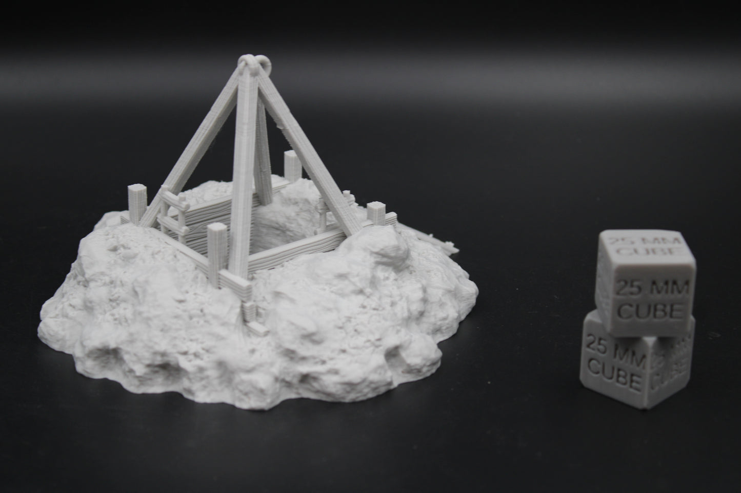 Tabletop Terrain Fantasy Mine Entrance Dnd RPG wargame skirmish 28mm