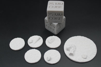 Miniature Bases Forest Grass 25mm 50mm Set Miniature Dnd RPG wargame skirmish