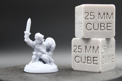 Halfling Adventurer Fighter Warrior Bandit Sword Shield 32mm Miniature Dnd Skirmish