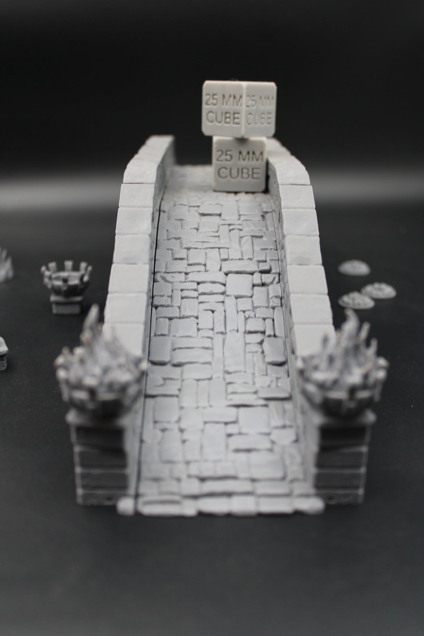 Tabletop Terrain Fantasy Large Modular Stone Bridge Dnd RPG wargame skirmish 28-32mm