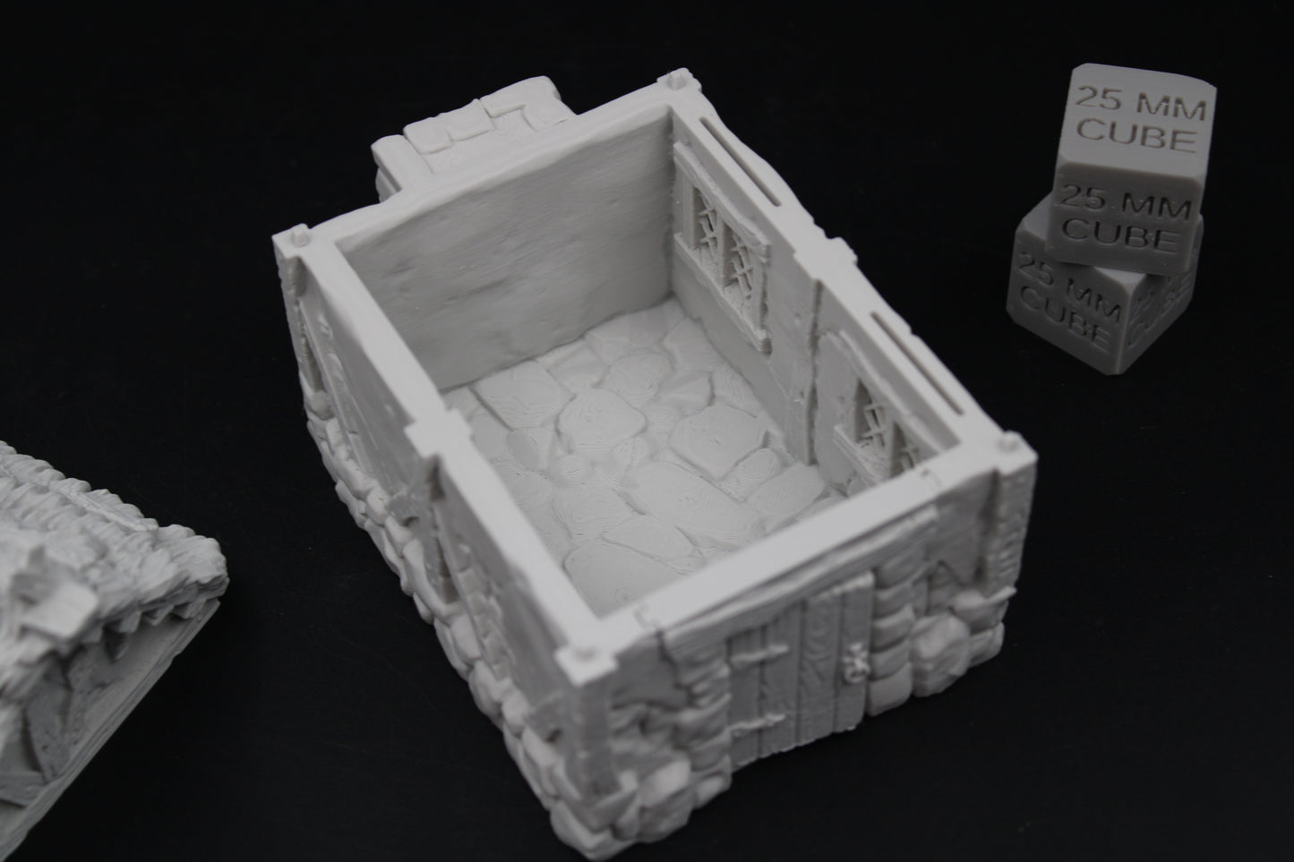 Tabletop Terrain Tiny Cottage House Thatch Roof Dnd RPG wargame skirmish 28mm