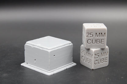 Square Miniature Statue Base Plinth Display Miniature Dnd RPG wargame skirmish