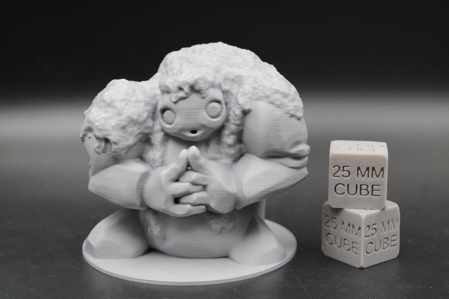 Wise Stone Rock Oracle Sage Gargantuan Miniature Dnd RPG wargame skirmish 100mm