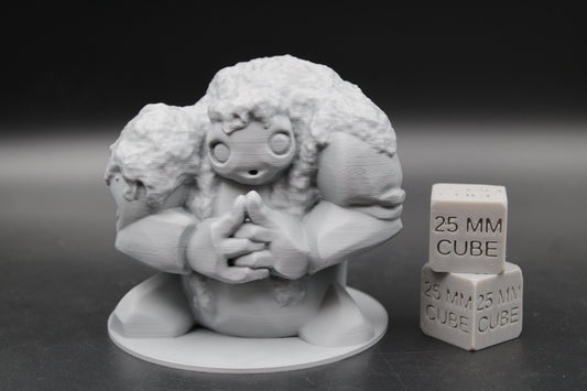 Wise Stone Rock Oracle Sage Gargantuan Miniature Dnd RPG wargame skirmish 100mm