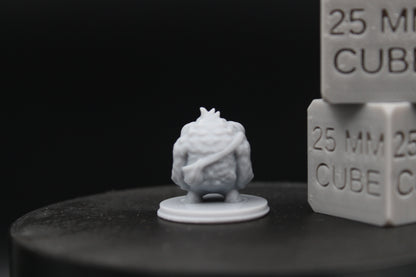 Bug Eyed Furry Fantasy Creature Alien Miniature Dnd RPG wargame skirmish