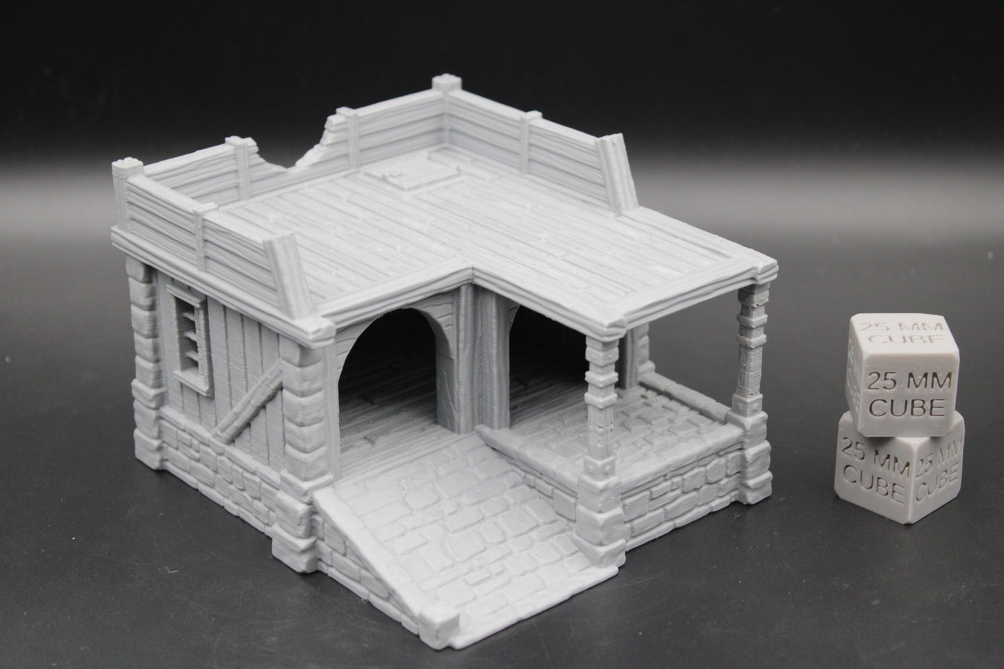 Tabletop Terrain Depot Warehouse Dnd Rpg Wargame Skirmish 28-32mm