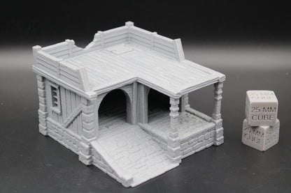 Tabletop Terrain Depot Warehouse Dnd Rpg Wargame Skirmish 28-32mm