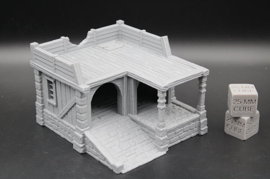 Tabletop Terrain Depot Warehouse Dnd Rpg Wargame Skirmish 28-32mm