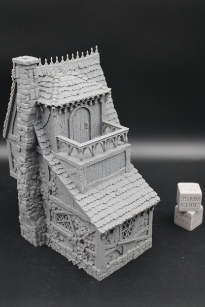 Tabletop Terrain Healers House Witch Wizard Hag Dnd RPG wargame skirmish 28mm