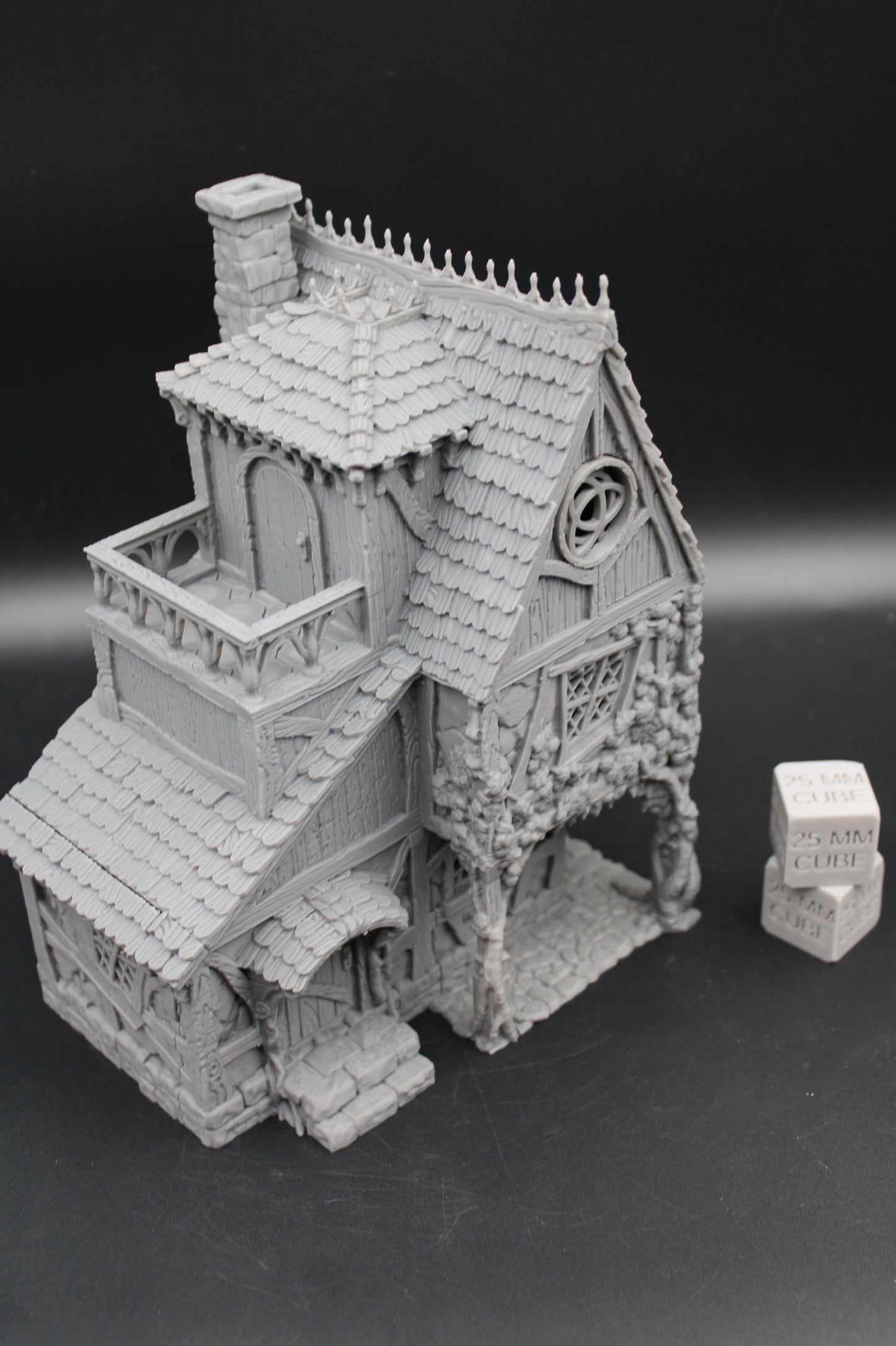 Tabletop Terrain Healers House Witch Wizard Hag Dnd RPG wargame skirmish 28mm
