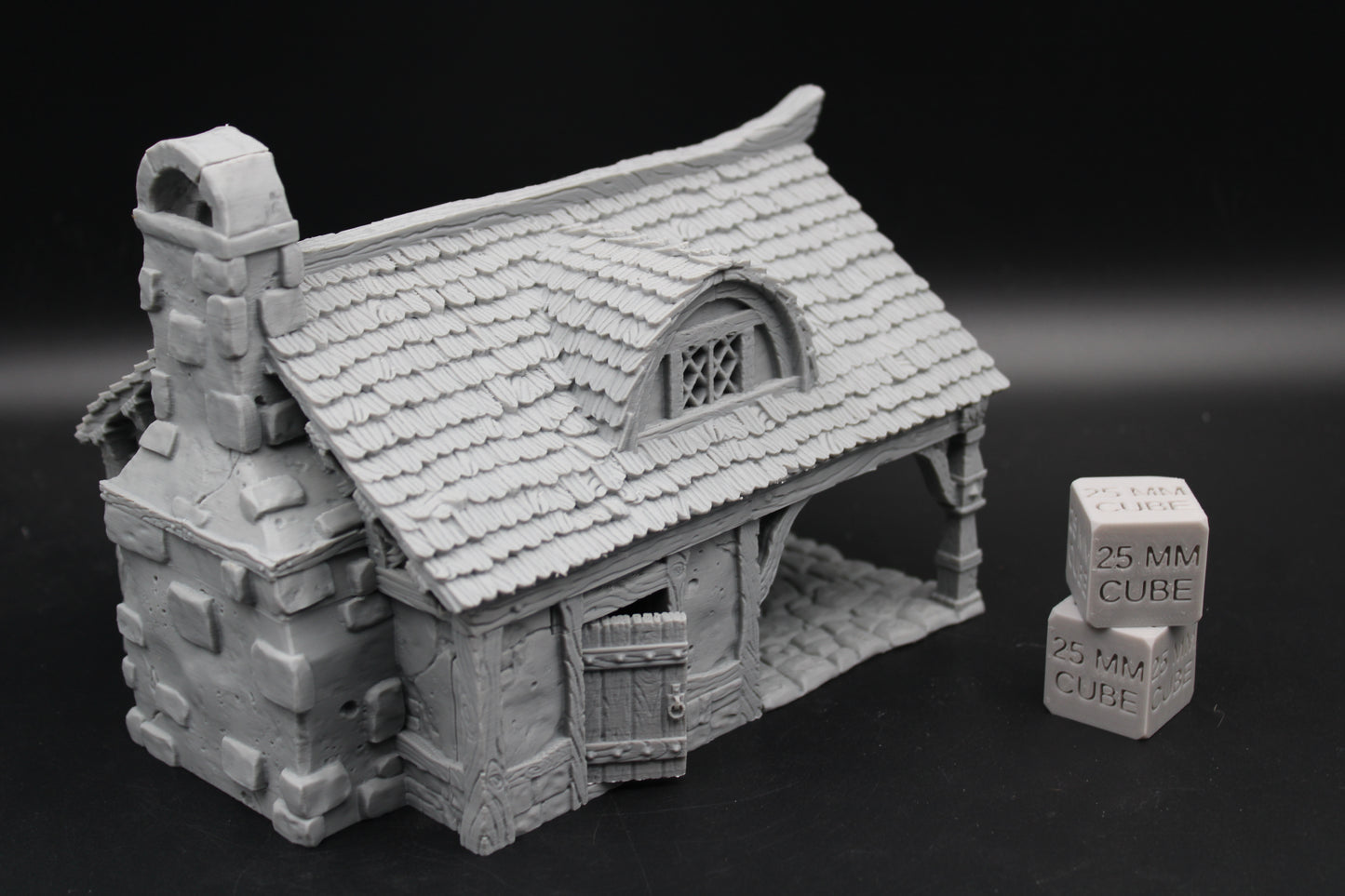 Tabletop Terrain Cottage House Dnd RPG wargame skirmish 28 32mm