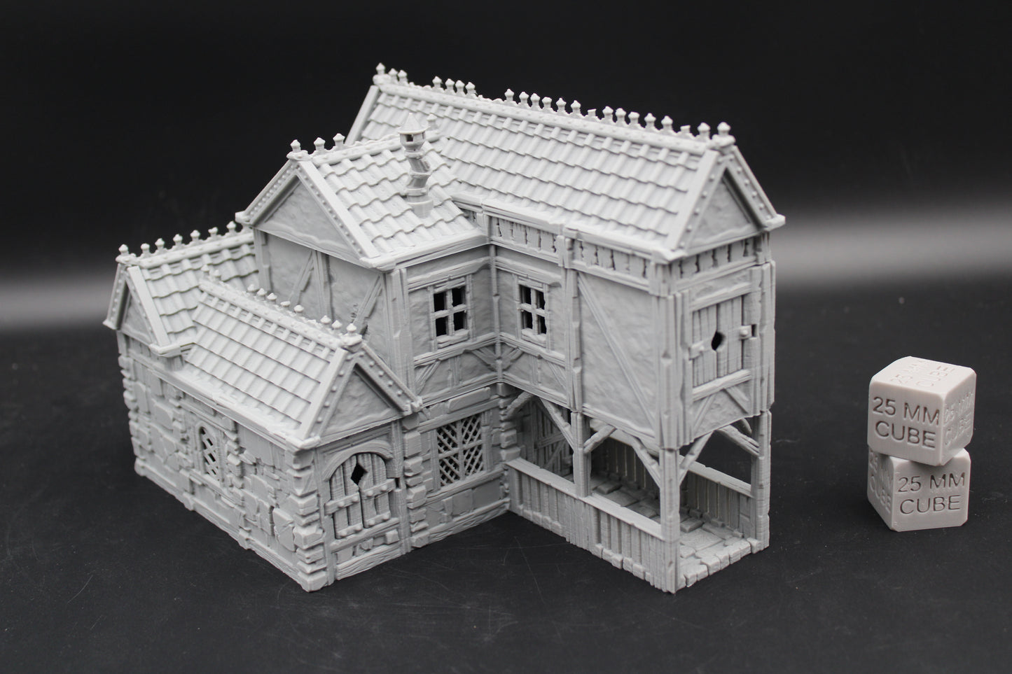 Tabletop Terrain Stone House 6of19 Town City Dnd RPG wargame skirmish 28-32mm