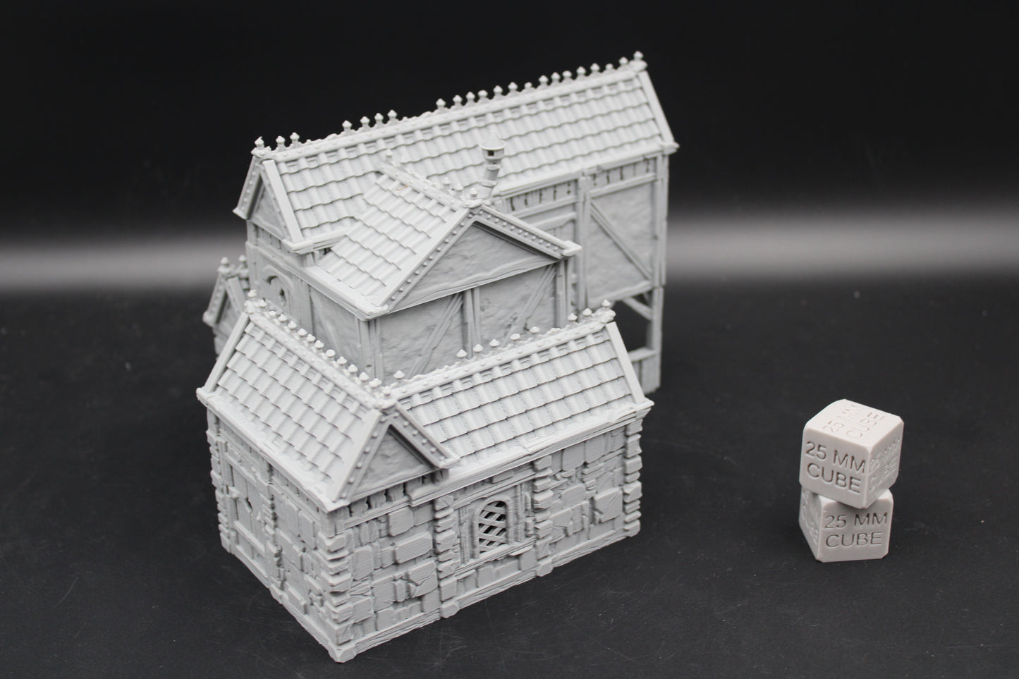 Tabletop Terrain Stone House 6of19 Town City Dnd RPG wargame skirmish 28-32mm