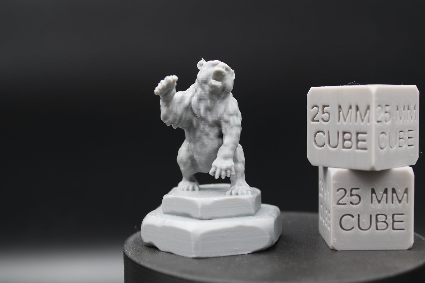 Bear Statue Miniature Dnd RPG wargame skirmish