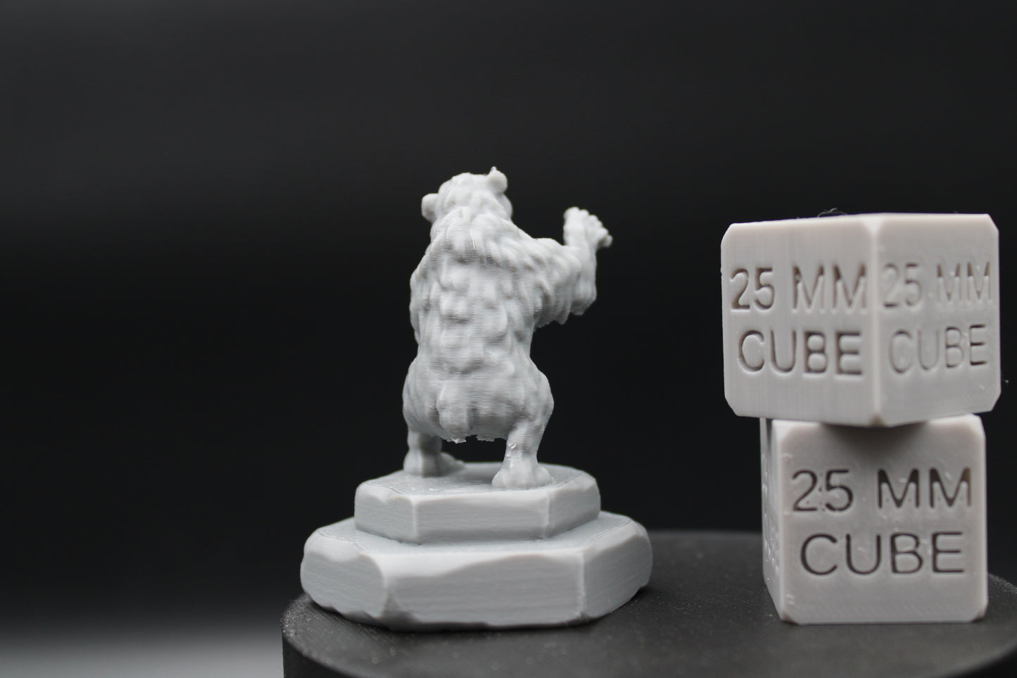 Bear Statue Miniature Dnd RPG wargame skirmish