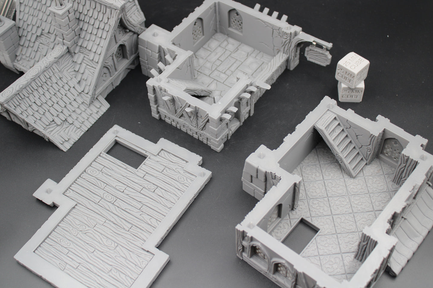 Tabletop Terrain Merchant Mercantile Trader Dnd RPG wargame skirmish 28-32mm