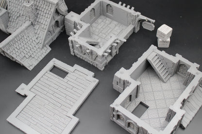 Tabletop Terrain Merchant Mercantile Trader Dnd RPG wargame skirmish 28-32mm
