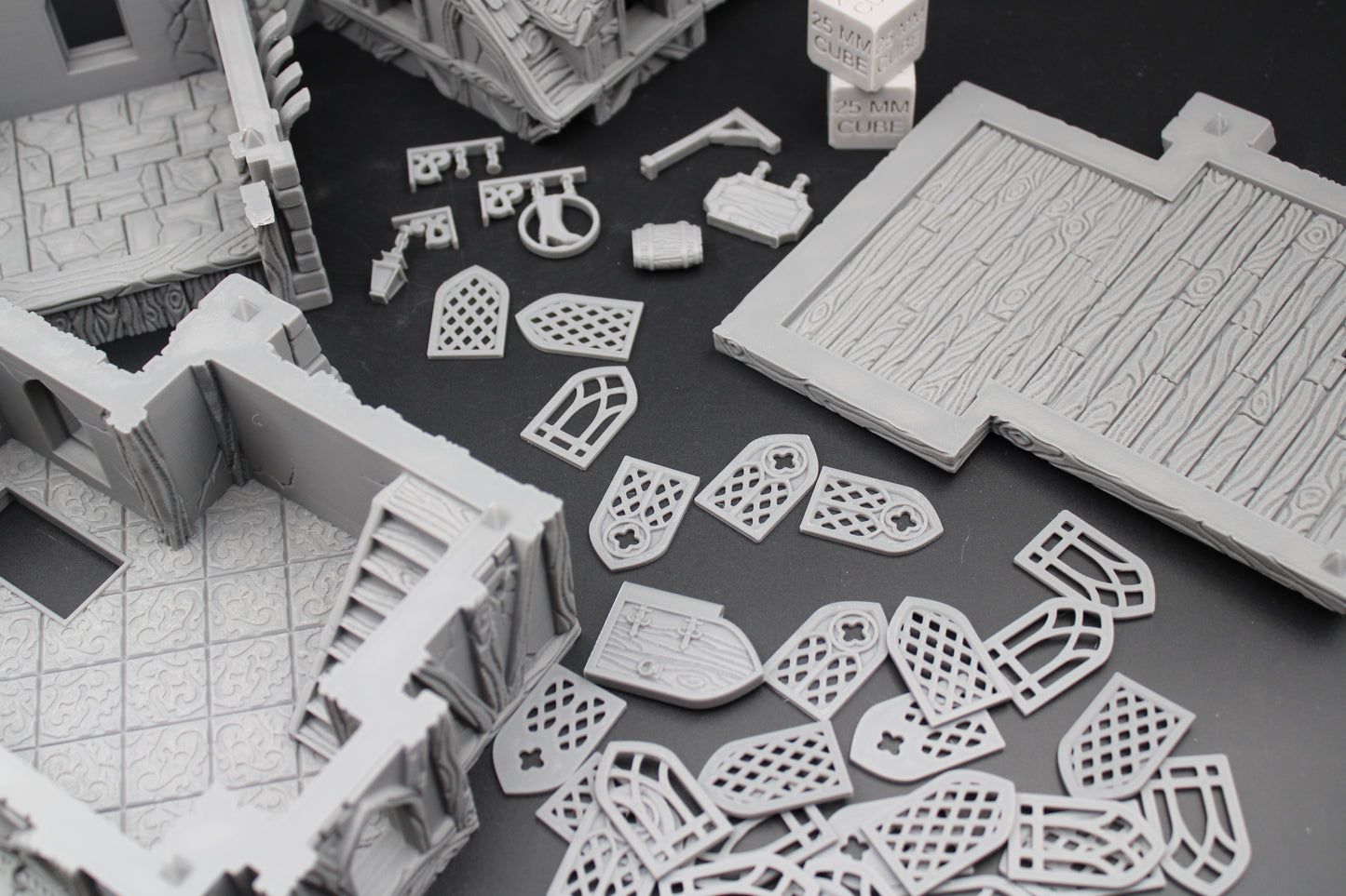 Tabletop Terrain Merchant Mercantile Trader Dnd RPG wargame skirmish 28-32mm