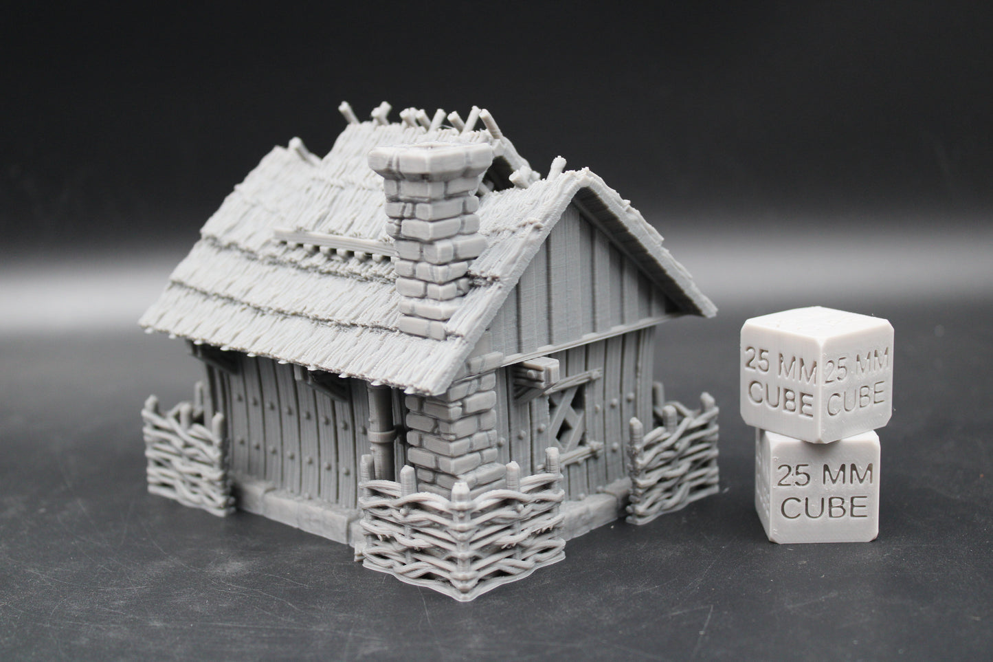 Tabletop Terrain Fantasy Garden Cottage House Dnd RPG wargame skirmish 28mm