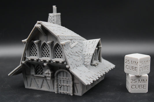 Tabletop Terrain Fantasy Shipwright Tool Shed Dnd RPG wargame skirmish 28mm