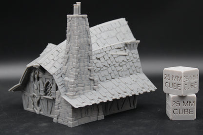 Tabletop Terrain Fantasy Shipwright Tool Shed Dnd RPG wargame skirmish 28mm