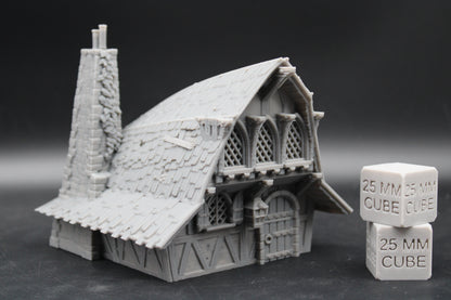 Tabletop Terrain Fantasy Shipwright Tool Shed Dnd RPG wargame skirmish 28mm