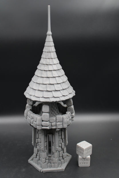 Tabletop Terrain Fantasy Signal Tower Dnd RPG wargame skirmish 28mm