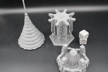 Tabletop Terrain Fantasy Signal Tower Dnd RPG wargame skirmish 28mm