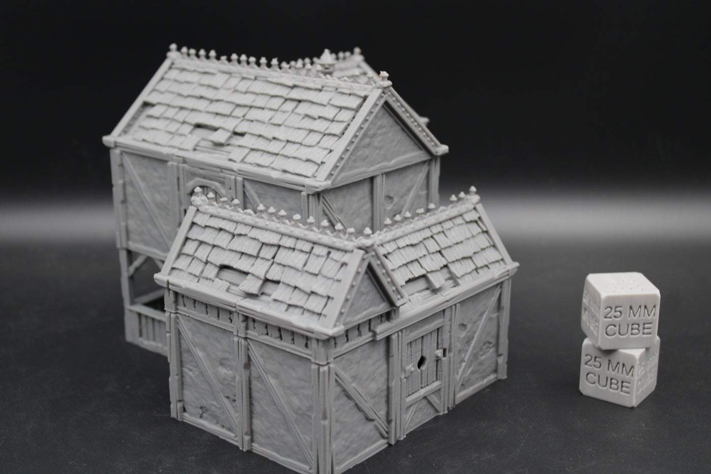 Tabletop Terrain Plaster Cob House 7of19 Town City Dnd RPG wargame skirmish 28-32mm