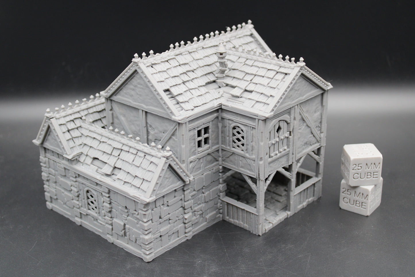 Tabletop Terrain Stone House 7of19 Town City Dnd RPG wargame skirmish 28-32mm