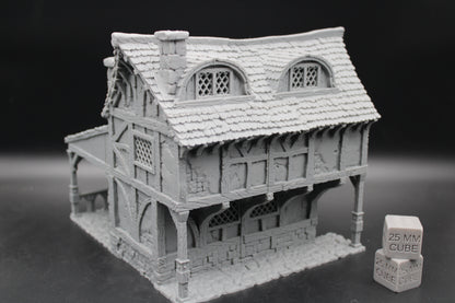 Tabletop Terrain Blacksmith House Dnd RPG wargame skirmish 28 32mm