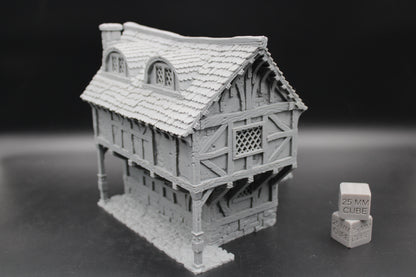 Tabletop Terrain Blacksmith House Dnd RPG wargame skirmish 28 32mm