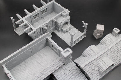 Tabletop Terrain Blacksmith House Dnd RPG wargame skirmish 28 32mm