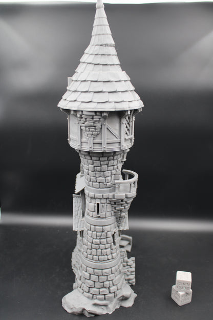 Tabletop Terrain Fantasy Mad Architect Wizard Spellcaster Tower Dnd RPG wargame skirmish 28mm